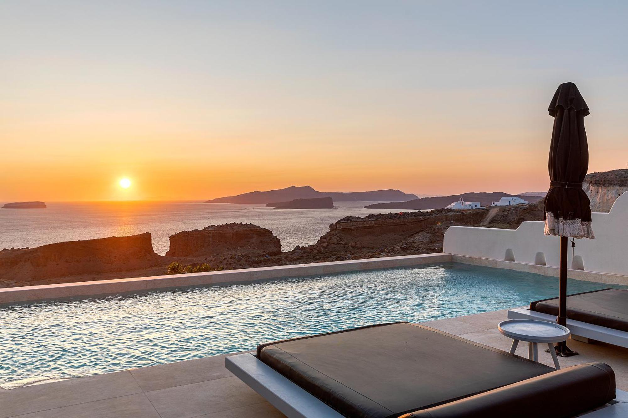 Ambeli Sunset Villas Μεγαλοχώρι Εξωτερικό φωτογραφία