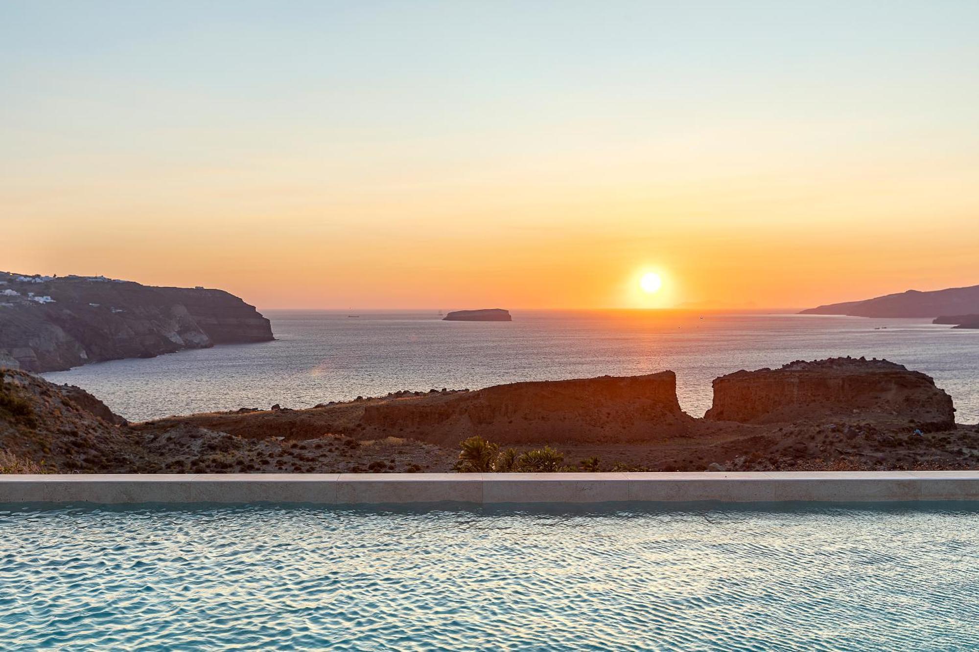 Ambeli Sunset Villas Μεγαλοχώρι Εξωτερικό φωτογραφία